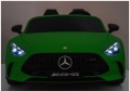 Auto Na Akumulator Mercedes GT63 AMG DKGT63 24V Cichy Silnik Matowy Zielony