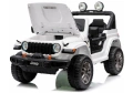 Pojazd Na Akumulator Jeep Rubicon 4x4 DK-JWR556 4x200W 24V Biały