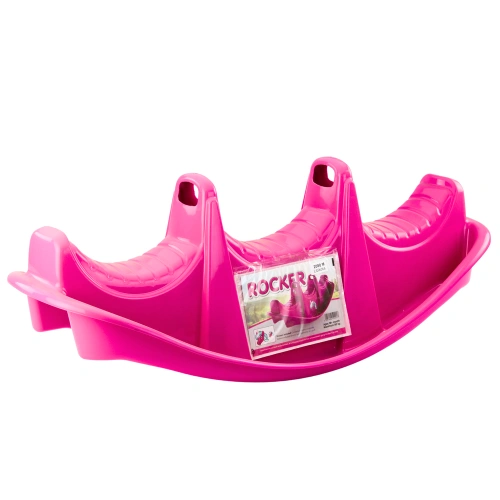 Bujak Trzyosobowy Rocker Jednorożec Kołyska Naklejki Różowy  2080