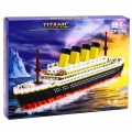 Zestaw Klocki Konstrukcyjne Statek Titanic Duży Model 60 cm 3327 el.