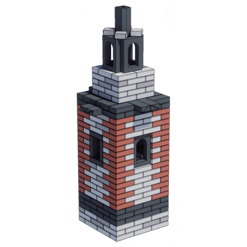 CLASSIC WORLD Mega Klocki Konstrukcyjne z Miękkiej Pianki EVA Zestaw Dach i Okna 38 el.