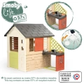 SMOBY LIFE DOMEK OGRODOWY DLA DZIECI NATURE Z KUCHNIĄ 810739