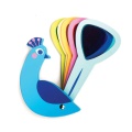 TENDER LEAF TOYS DREWNIANY PAW Z KOLOROWYMI SZYBKAMI - POZNAJEMY KOLORY TL8338