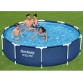 Basen Ogrodowy Stelażowy 305 x 76 cm Niebieski Klasyczny Bestway 56677
