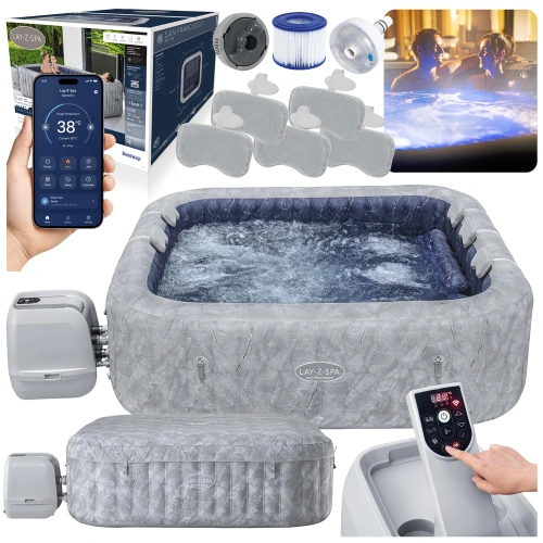 Dmuchane Spa San-Francisco 7 osobowe  230 x 230 x 71 cm Bestway 6001Q