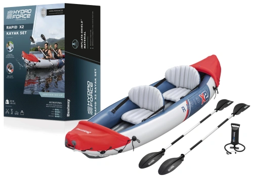 Kajak Dmuchany Dwuosobowy 321 x 88 cm  Bestway 65077