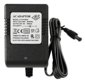 Ładowarka do aut na akumulator 6V 500 mA z diodą LED