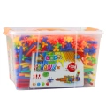 Klocki Konstrukcyjne Słomki Straws 3D 4D W Kuferku Kolorowe 1000 el.