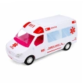 Rozkładany Ambulans Dla Lalek Szpital Mini Laleczka Akcesoria 11 el.