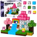 Zestaw Klocki Magnetyczne Kostki Sześciany Piksel Magiczna Kraina 3D 100el.