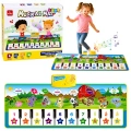 Mata Muzyczna Edukacyjna Pianinko Zwierzątka Dźwięki Instrumentów 100x36 cm