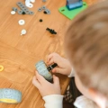 WOOPIE Zestaw Klocki Konstrukcyjne Pojazdy STEM 163 el.