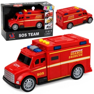 Samochód ratunkowy SOS Search & Rescue ze światłem i dźwiękiem 1:32