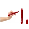 Marker Permanentny Wodoodporny Czerwony 2,5-4,5 mm