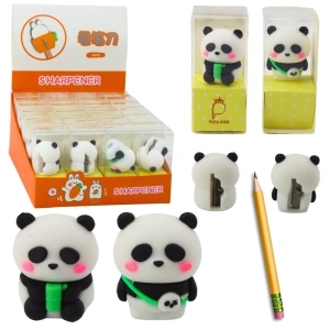 Strugaczka panda do cienkich kredek i ołówków