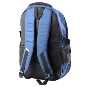 Plecak miejski funkcjonalny 9 kieszeni granatowy 35 l 48 cm