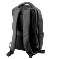 Plecak Miejski Biznesowy USB Kieszeń Na Laptopa Czarny 16L 41cm