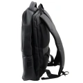 Plecak Miejski Biznesowy USB Kieszeń Na Laptopa Czarny 16L 41cm