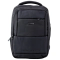 Plecak Miejski Biznesowy USB Pas Piersiowy Czarny 26L 45cm