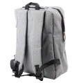 Plecak Miejski Biznesowy USB Przegroda Środkowa Szary 14L 40cm
