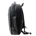 Plecak Biznesowy USB Kieszeń Na Laptopa Czarny 16L 45cm