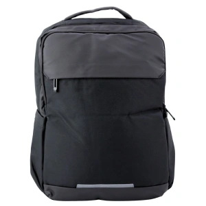 Plecak miejski biznesowy z portem USB i kieszenią na laptopa, czarny, 16 l, 45 cm