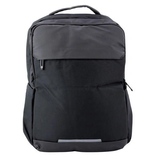 Plecak Miejski Biznesowy USB Kieszeń na Laptopa Czarny 16L 45cm