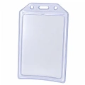 Etui Na Identyfikator Kartę Legitymację Przeźroczyste Pionowe 10,5 x 6 cm