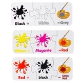 Puzzle Edukacyjne Kolory Po Angielsku 10 Połączeń