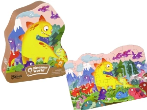 Puzzle Dinozaur Wulkan 48 elementów