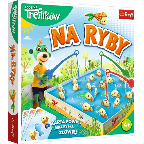 Gra zręcznościowa Na Ryby Rodzina Treflików Trefl 01963