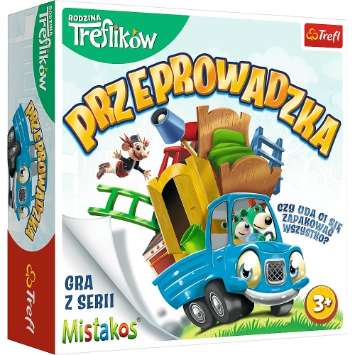 Gra zręcznościowa Przeprowadzka z Rodziną Treflików Trefl 02071