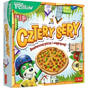 Gra planszowa Cztery Sery Rodzina Treflików Trefl 02282