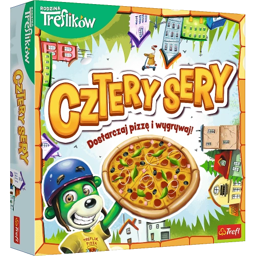 Gra planszowa Cztery Sery Rodzina Treflików Trefl 02282