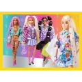 Puzzle - 4w1 (35, 48, 54, 70) - Wesoły świat Barbie - Trefl 34626