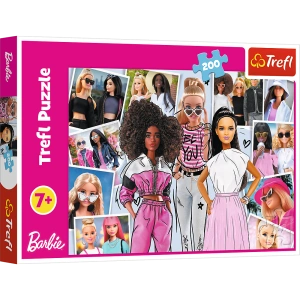Puzzle - 200 - W świecie Barbie - Trefl 13301