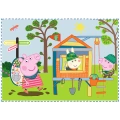 Puzzle - 4w1 (12,15, 20, 24) - Wspomnienia z wakacji - Świnka Peppa - Trefl 34359