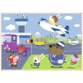 Puzzle - 4w1 (12,15, 20, 24) - Wspomnienia z wakacji - Świnka Peppa - Trefl 34359