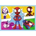 Puzzle - 4w1 (12, 15, 20, 24) - Ekipa Spiday`a - Trefl 34611