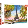 Puzzle - 500 - Romantyczny Paryż - Trefl 37330