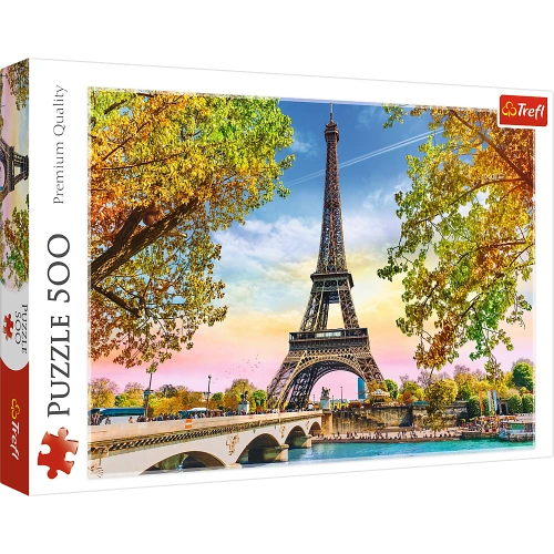 Puzzle - 500 - Romantyczny Paryż - Trefl 37330