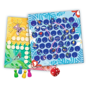Gra klasyczna Lilo & Stitch 2w1 Chińczyk Węże i drabiny Trefl 02656