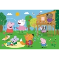 Puzzle - 24 Maxi - Zabawy na polanie - Świnka Peppa - Trefl 14342