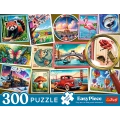Puzzle - 300 EasyPiece - Znaczki pocztowe - Trefl 23100