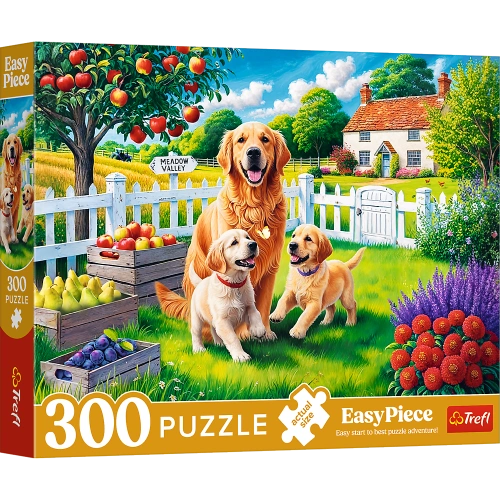 Puzzle - 300 EasyPiece - Pieski na wsi - Trefl 23101