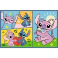 Puzzle - 2x70 - Ze Stitchem nie ma nudy - Disney Lilo i Stitch - Trefl 34444