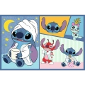 Puzzle - 2x70 - Ze Stitchem nie ma nudy - Disney Lilo i Stitch - Trefl 34444