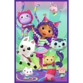 Puzzle - 3x80 - Kolorowe dni Gabby - Koci Domek Gabi - Trefl 34882