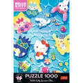 Puzzle - 1000 Premium Plus - Hello Kitty - Letni relaks - Trefl 12067