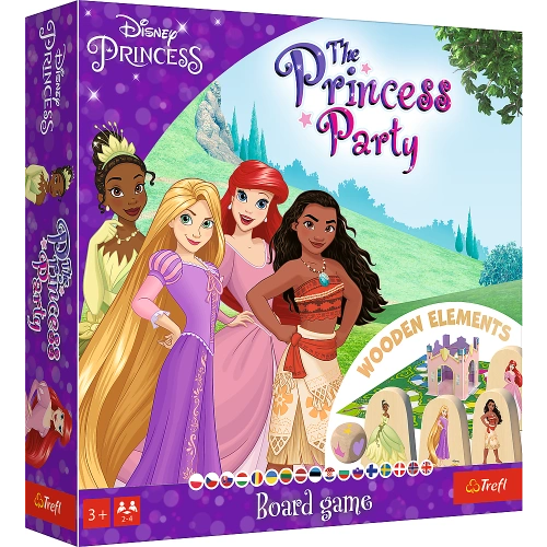 Gra planszowa The Princess Party Disney Trefl 02434